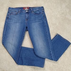 Lucky Brand straight-leg ankle jeans